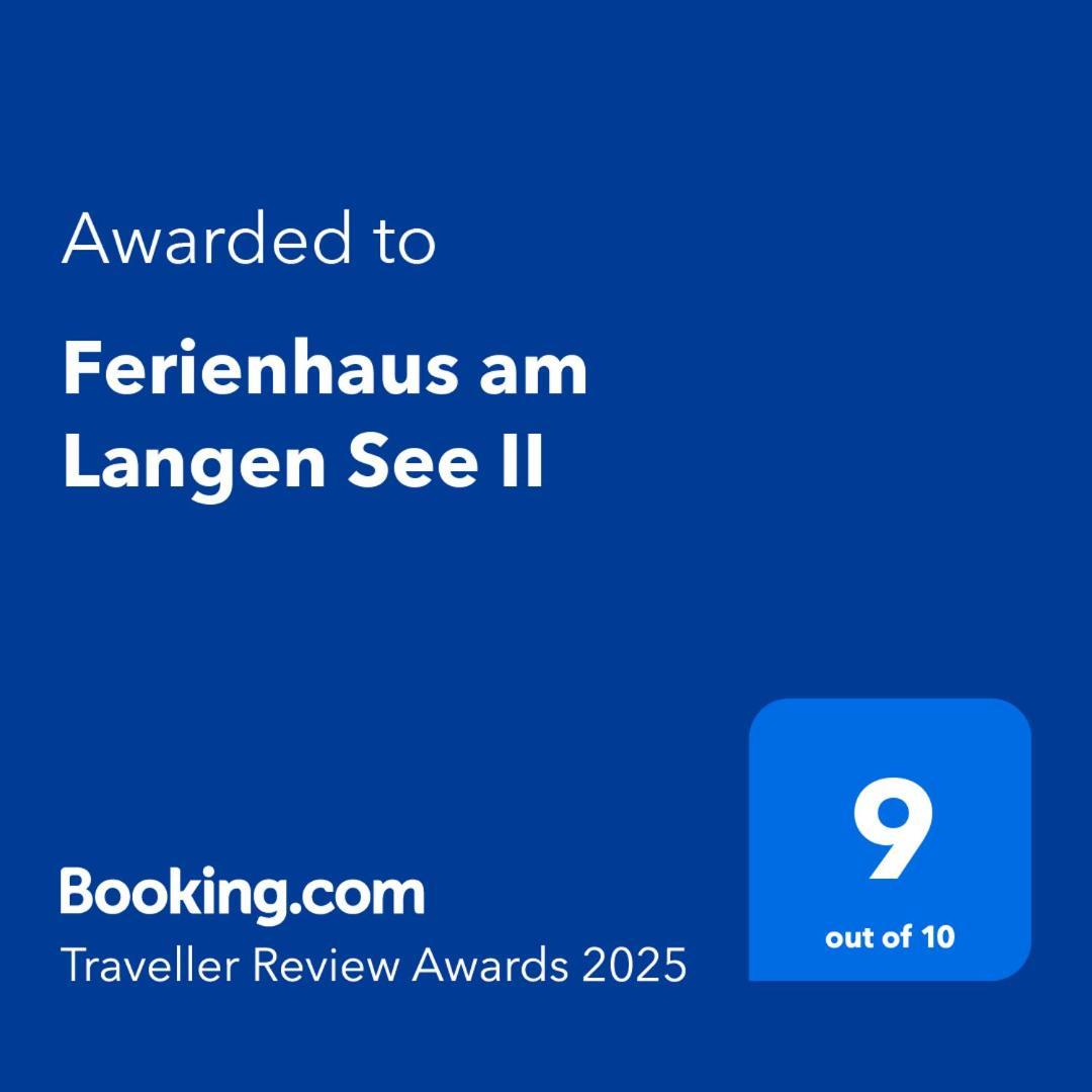 Ferienhaus Am Langen See II Heidesee Buitenkant foto